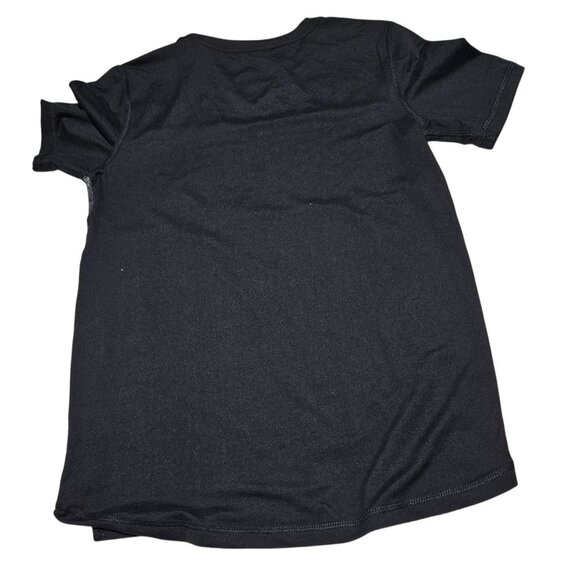 All In Motion Moisture Wicking Tee Boys Size Large Black Gray Chest T-Shirt - Picture 2 of 6